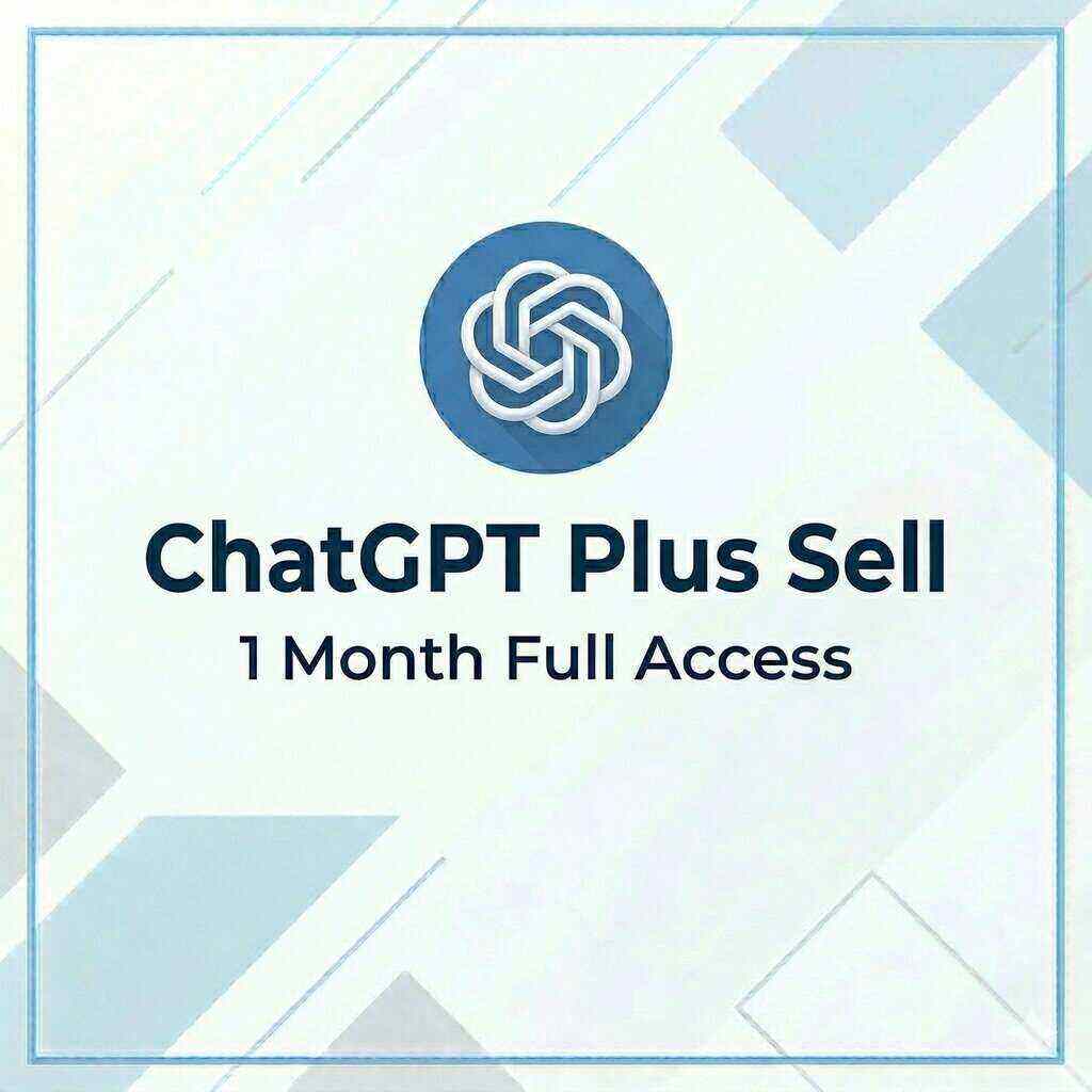 ChatGPT Plus 1 Month Subscription Sell with full access