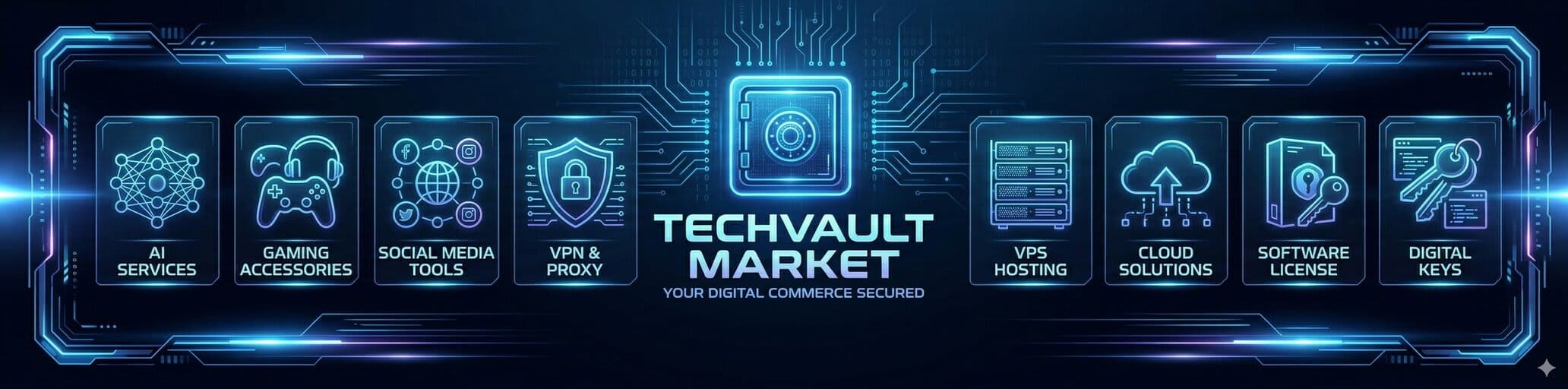 TechVault Market banner