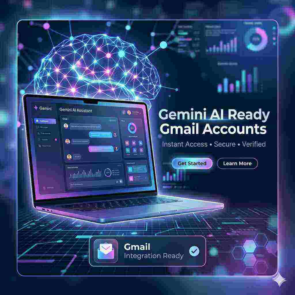 Gemini Pro Account 1 year Full access with 3 month warranty.
