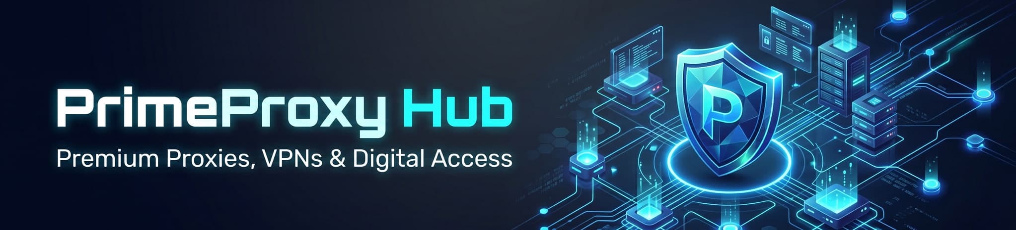 PrimeProxy Hub banner